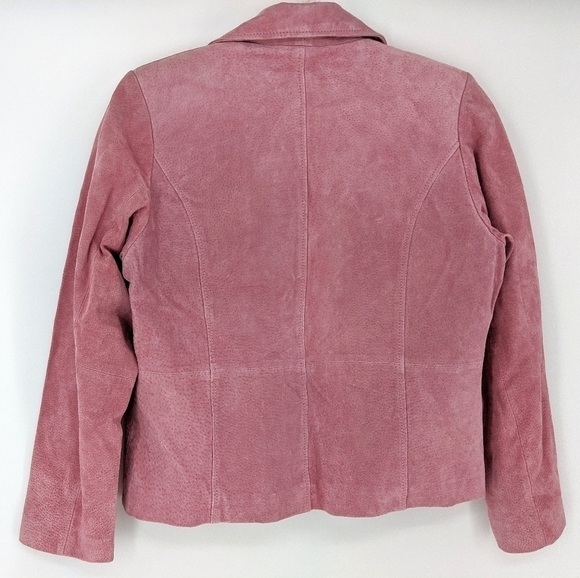 NEW Relativity Pink Salmon Washable Suede Leather - Picture 2 of 11